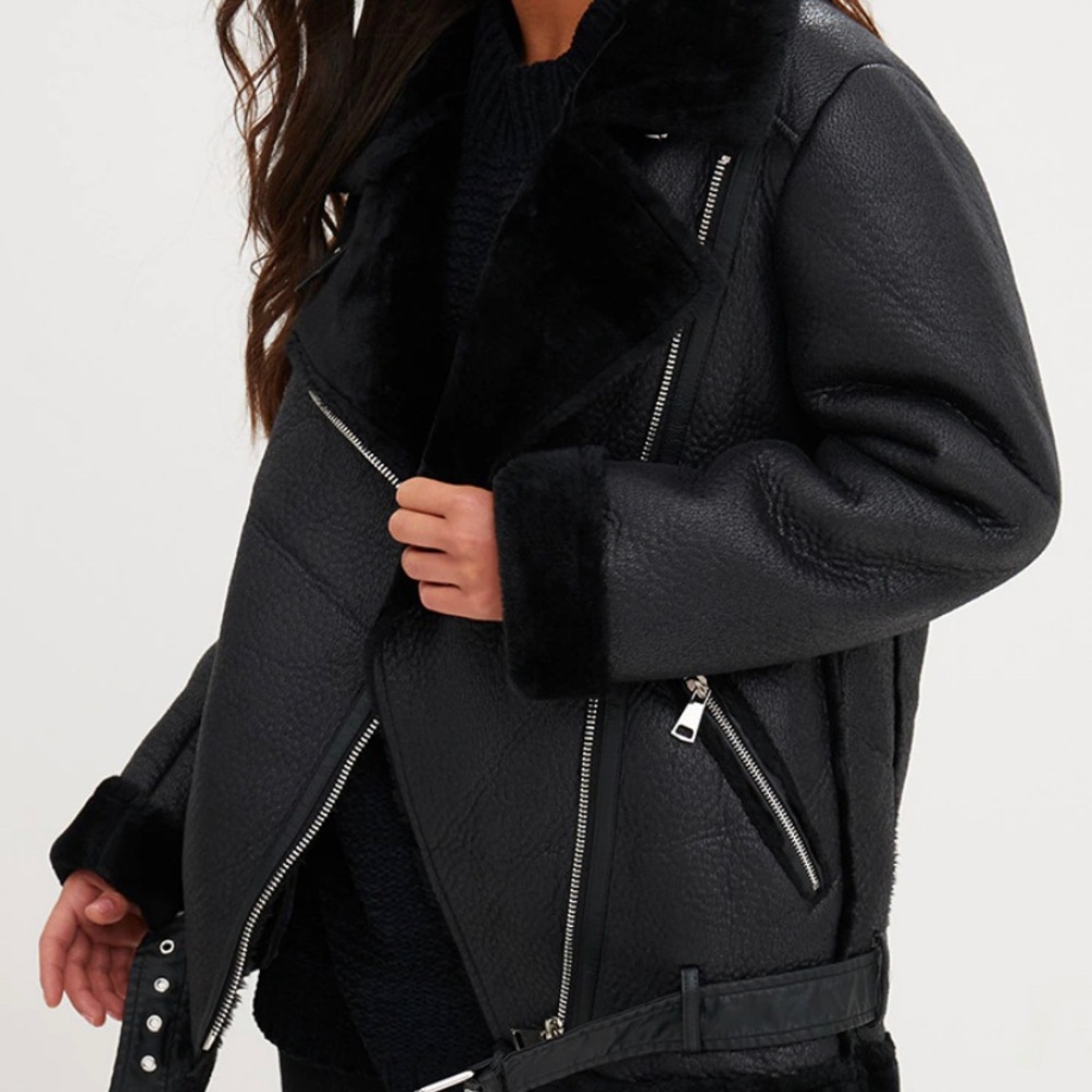 Black Aviator Jacket